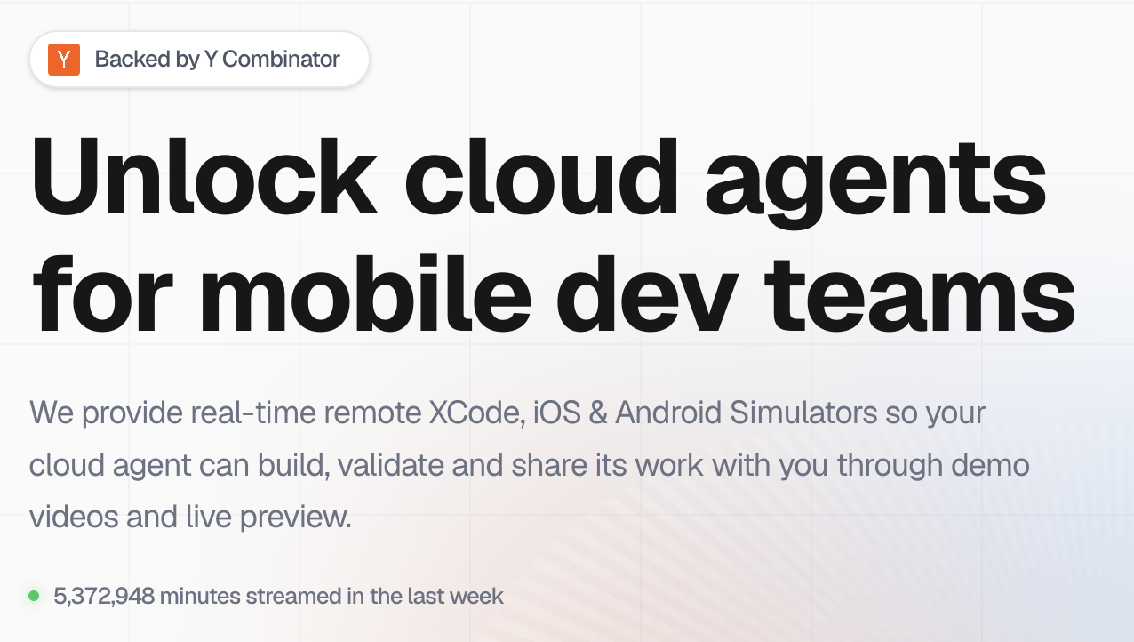 Limrun cloud mobile development preview